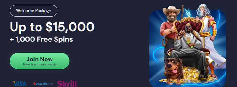 luckywins Casino Welcome